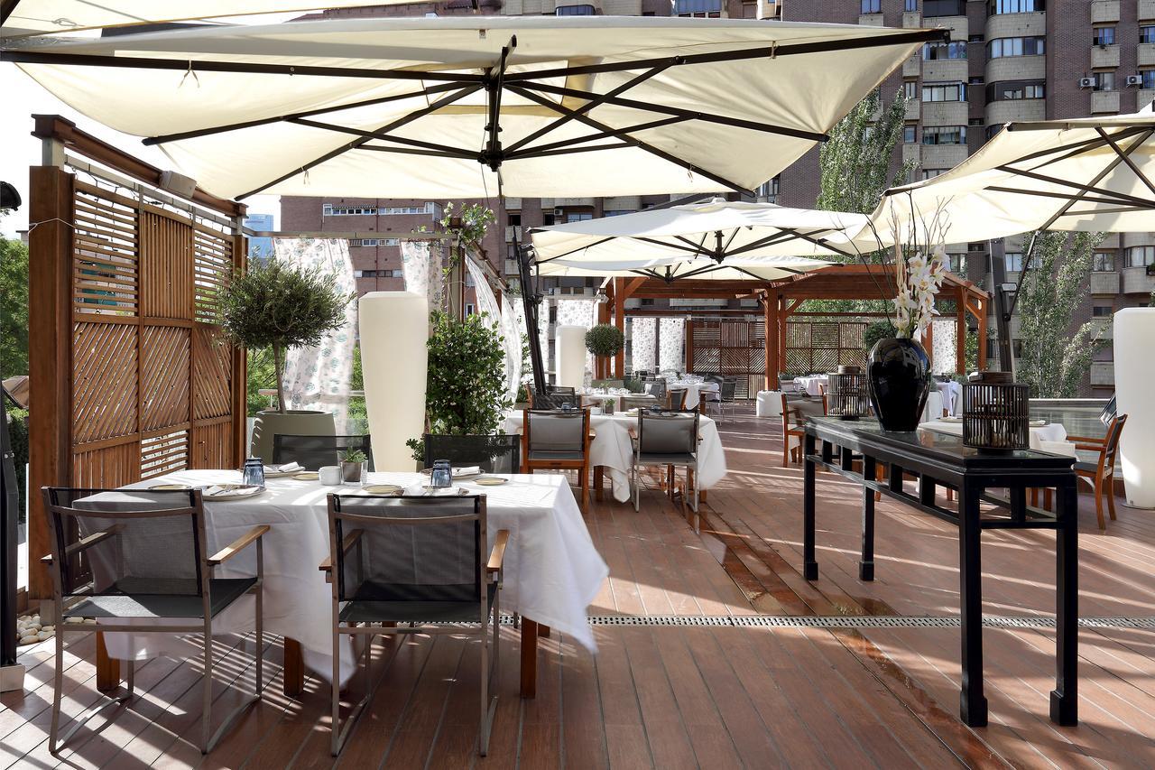 Eurostars Suites Mirasierra Madrid Eksteriør bilde The restaurant